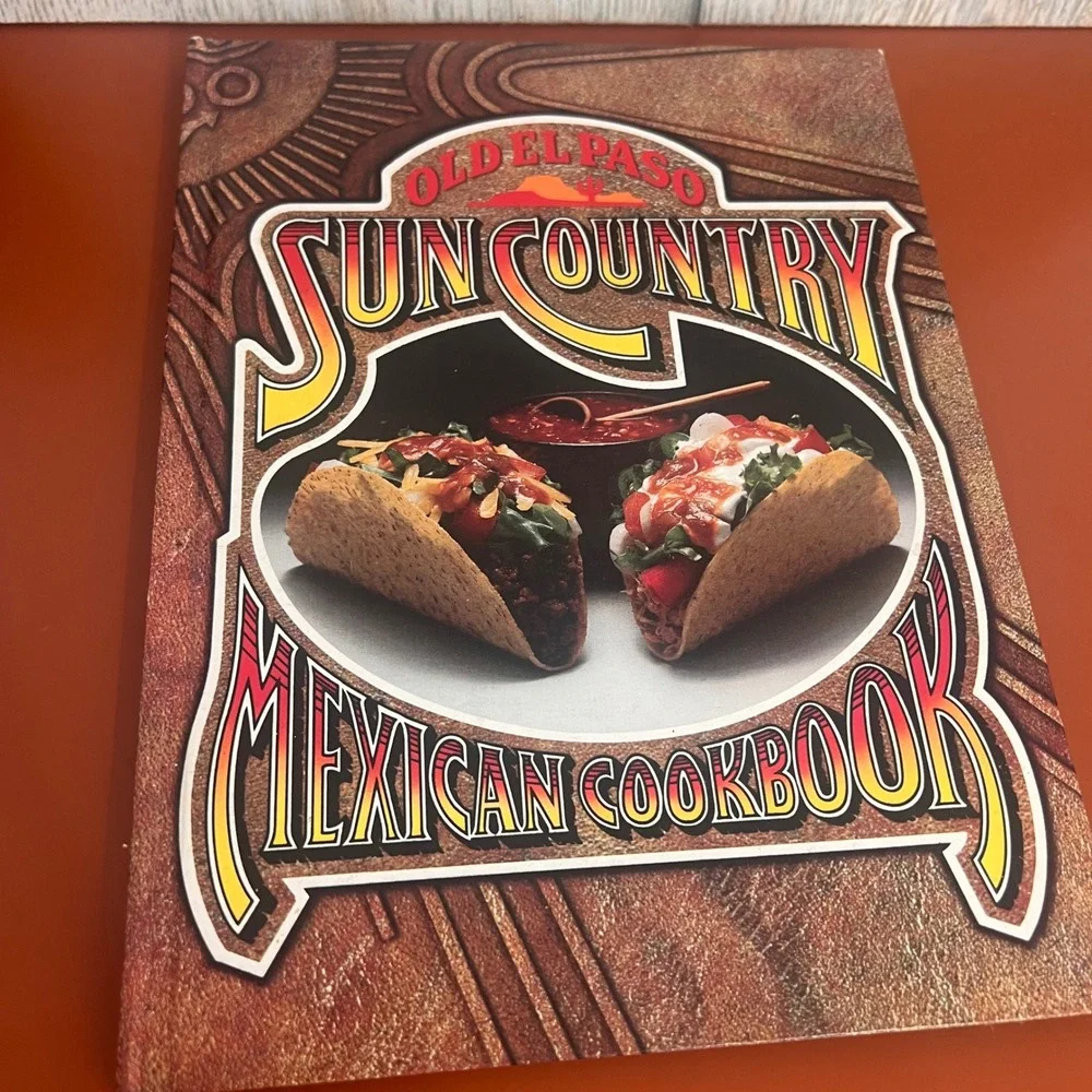 Vintage 1978 Old El Paso Sun Country Mexican Cookbook Better Homes and Gardens